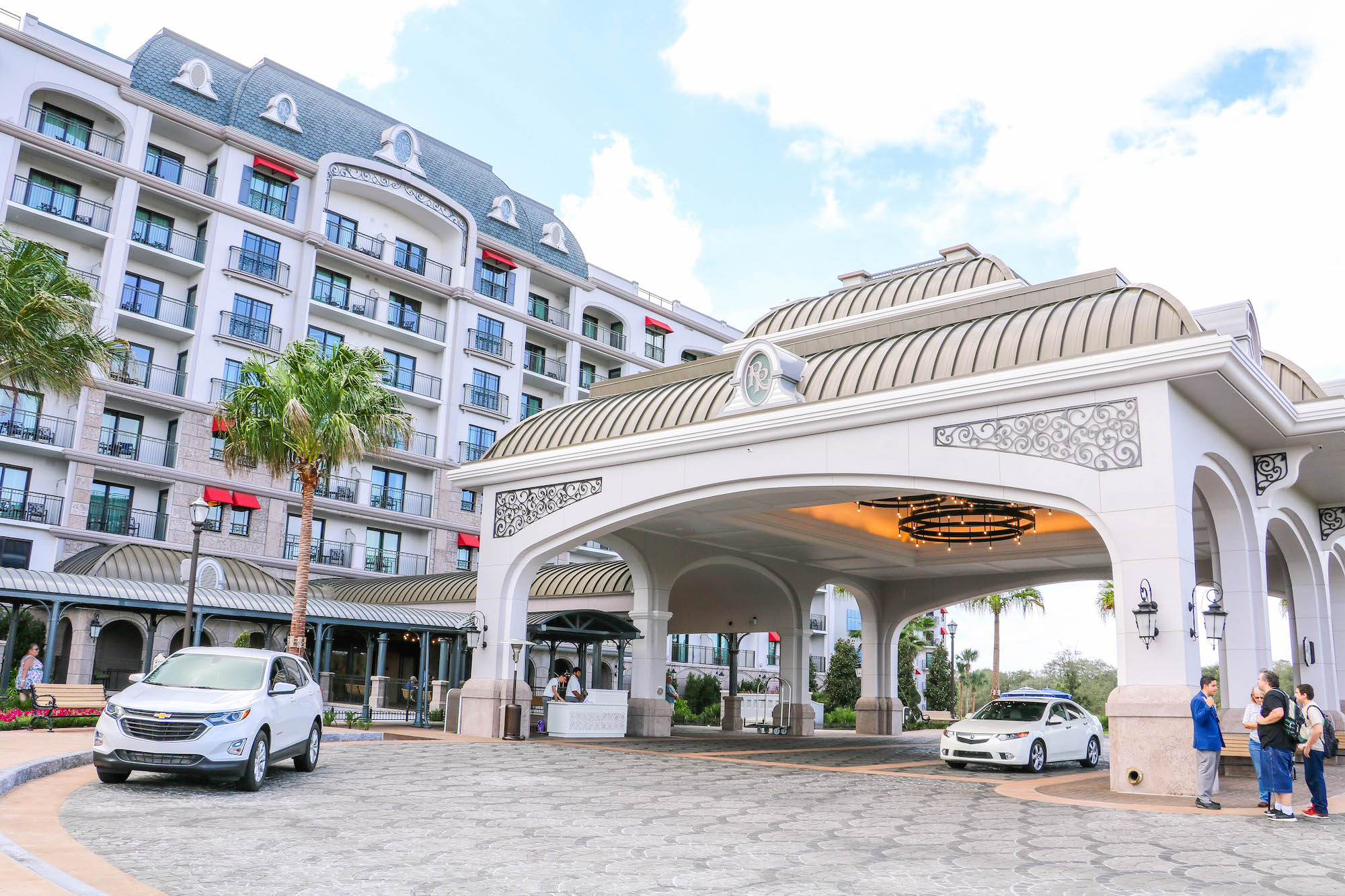 Disney DVC Riviera Resort Valet Entrance