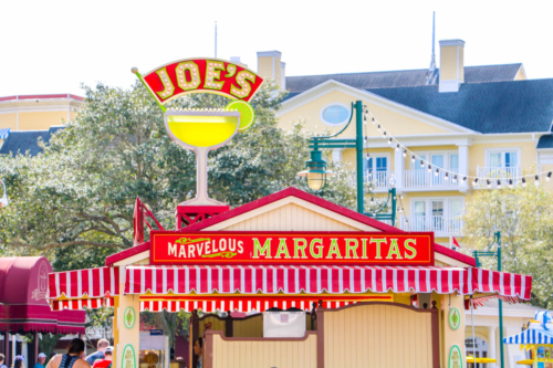 DVC Boardwalk Villas Joes Margarita stand on Disney's Boardwalk