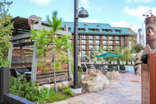 Disney DVC Boulder Ridge Wilderness Lodge pool entrance