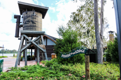 Disney DVC Boulder Ridge resort Wilderness Lodge water tower