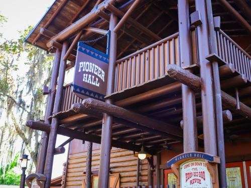 Pioneer Hall at DVC Cabins at Fort Wilderness