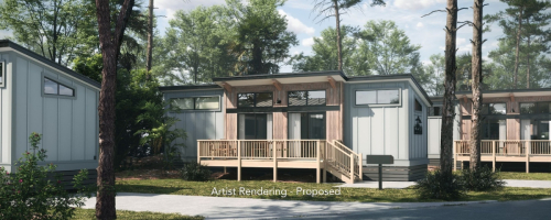 Cabins at Fort Wilderness Exterior (rendering)