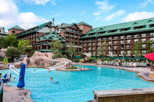 Disney DVC Copper Creek Wilderness Lodge swimming pool