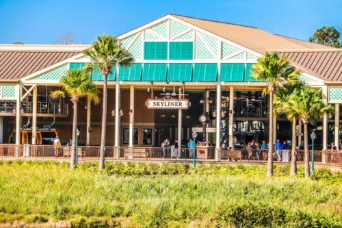 Disney DVC Riviera Resort Skyliner Entrance