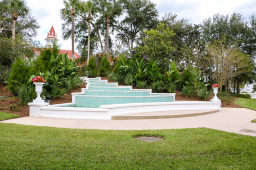 Disney DVC Grand Floridian step waterfall