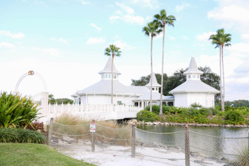Disney DVC Grand Floridian wedding pavilion bridge