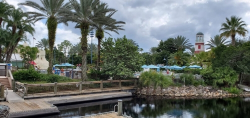 Disney DVC Old Key West view of pool area from marina
