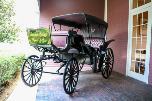 Disney DVC Saratoga Springs old fashioned wagon